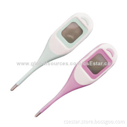 Big LCD Clinical Digital Thermometers with Big LCD Display, Safe Operating, Waterproof